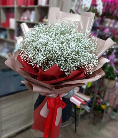Букет цветов из: Гипсофила в Ладовской Балке