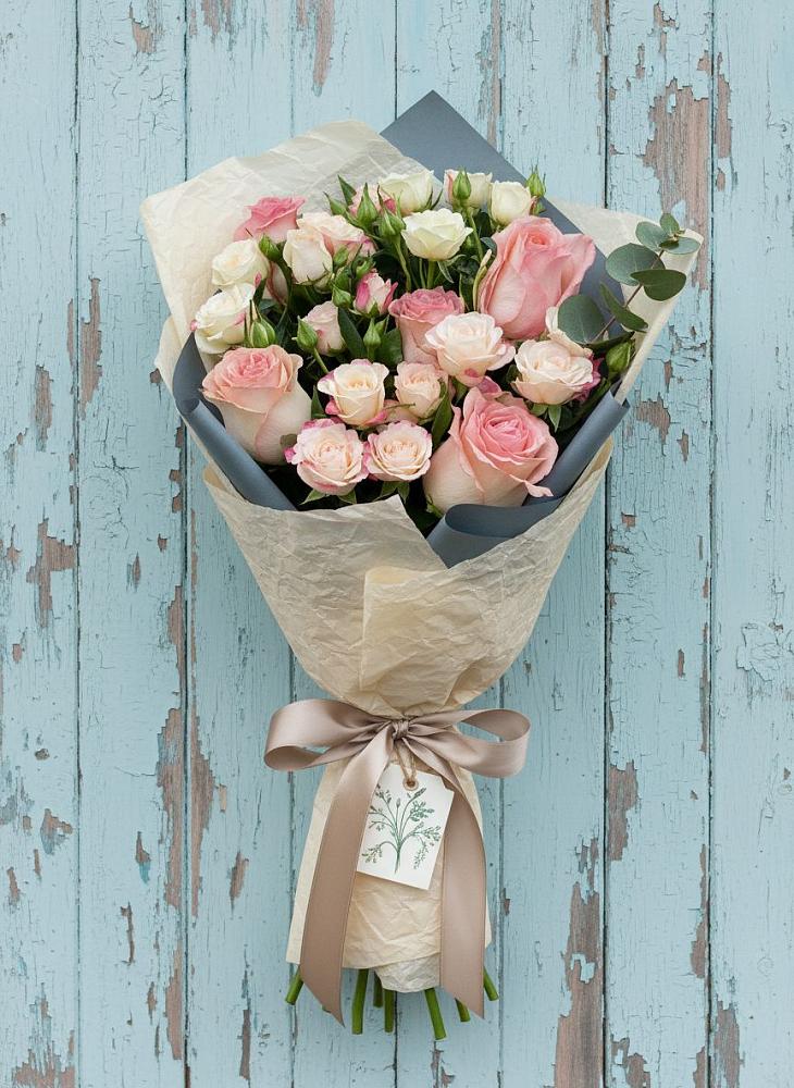 Букет цветов из: Розы в Ладовской Балке