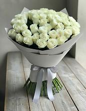 Букет 35 Белых роз в Ладовской Балке