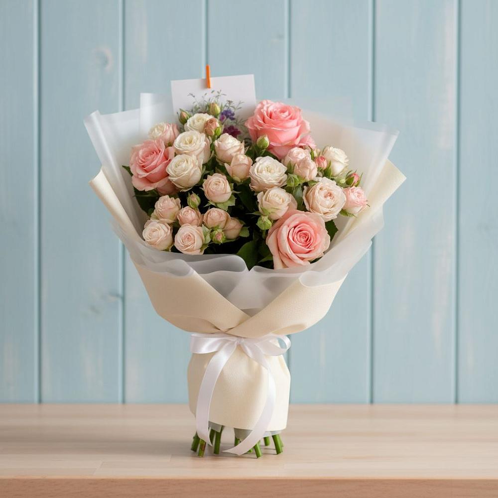 Букет цветов из: Розы в Ладовской Балке