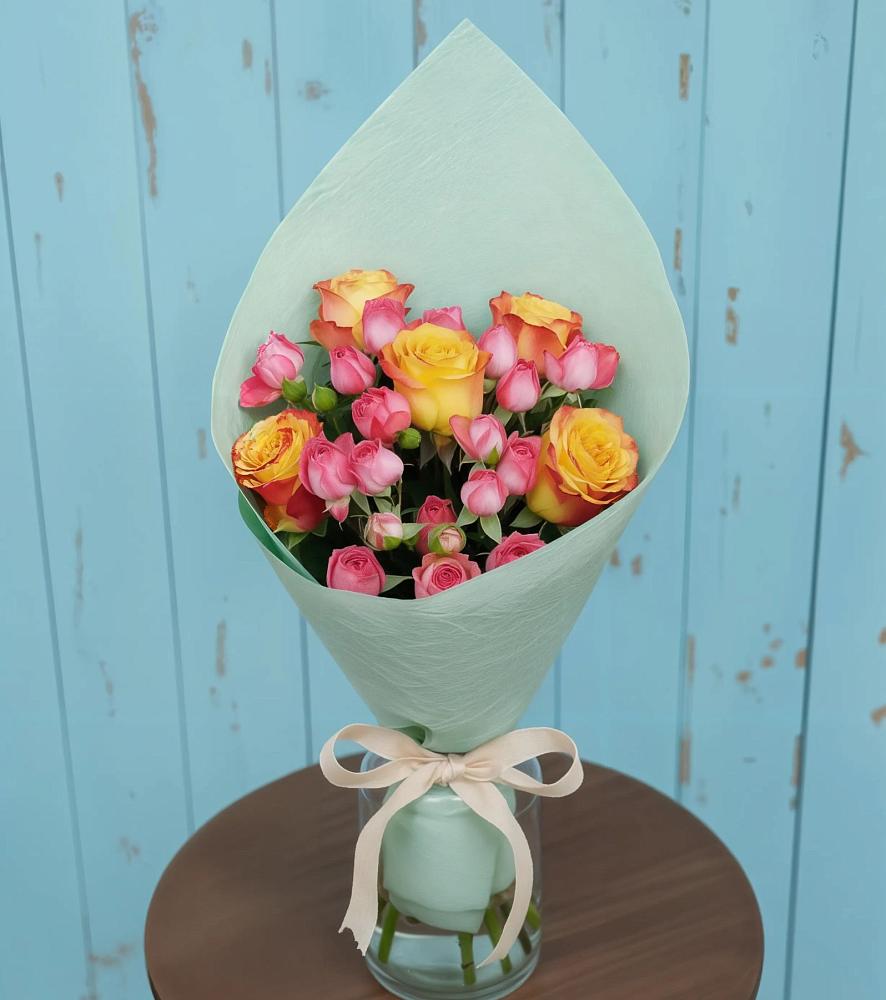 Букет цветов из: Розы в Ладовской Балке