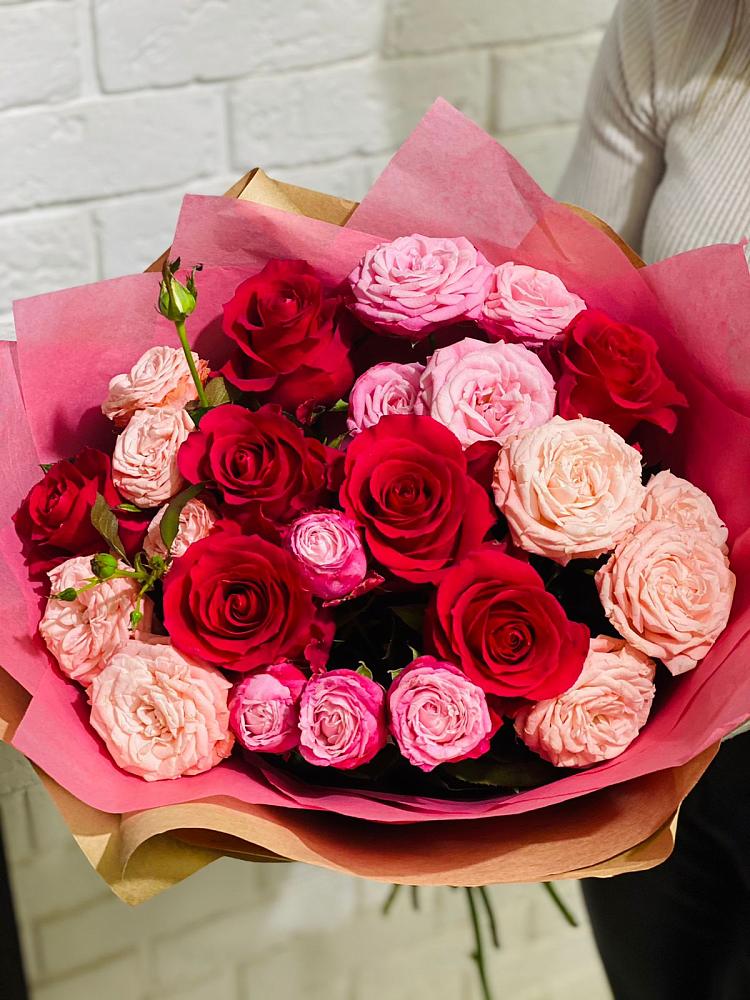 Букет цветов из: Розы в Ладовской Балке