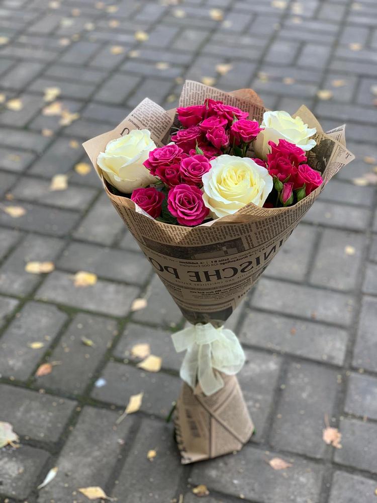 Букет цветов из: Розы в Ладовской Балке