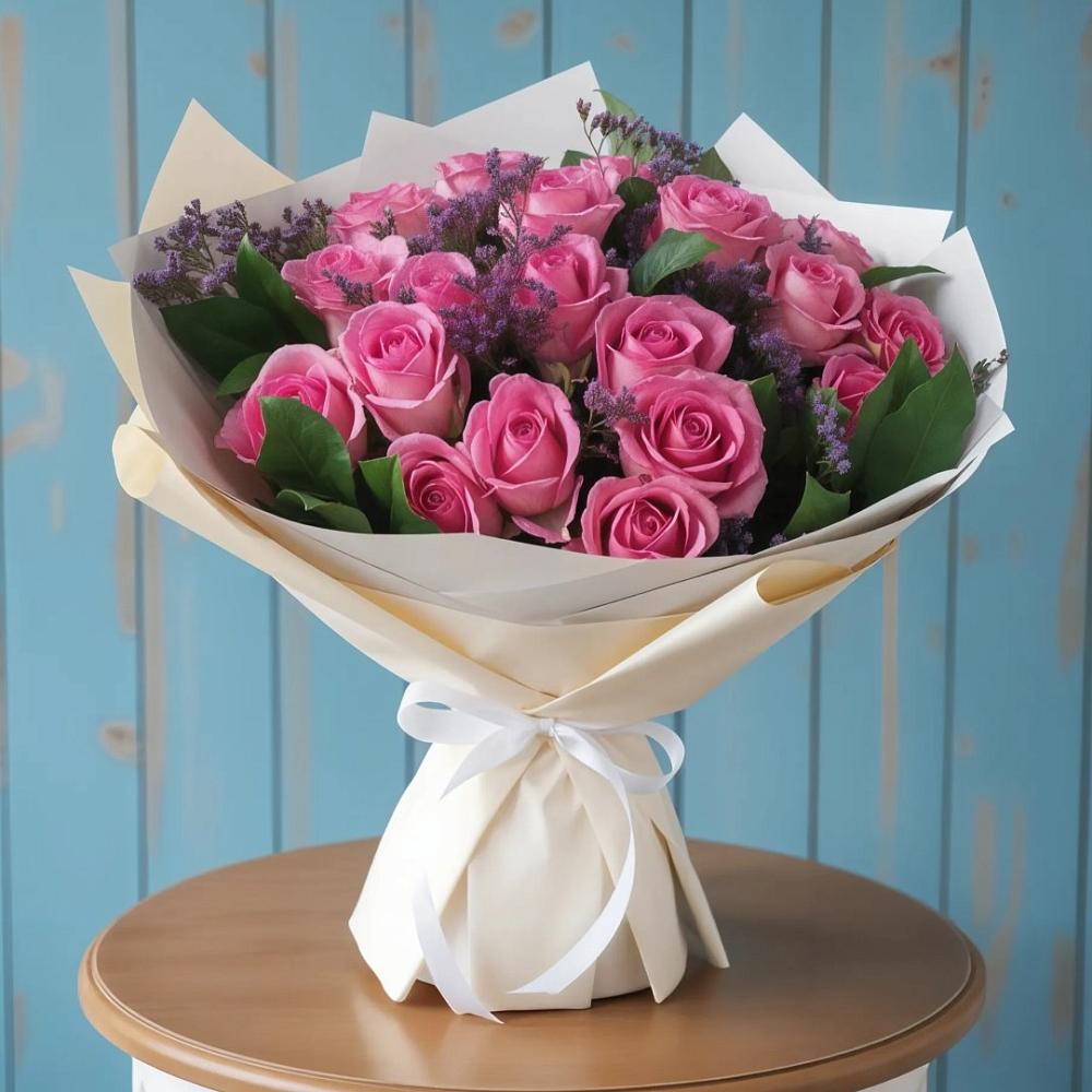 Букет цветов из: Розы в Ладовской Балке